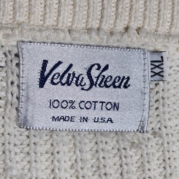 Vintage Purdue University Knit Pullover Sweater XXL Made in USA - Picture 6 of 7